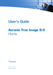 Acronis True Image 9.0 Home