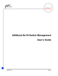 Qlogic SANbox2-8c User`s guide