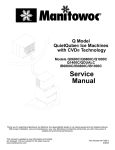 Manitowoc CVD1375 Service manual