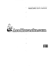 AceKaraoke ED-9000 User`s manual