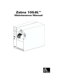 Zebra 105SL Specifications