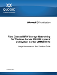 Qlogic Fibre Channel NPIV Storage Networking Guide Product specifications