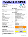 York D3HH 180 Installation manual