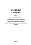 VIA Technologies CM35-SC User`s manual