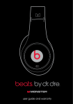 Monster Cable beats by dr. dre MH BEATS PI OE User guide