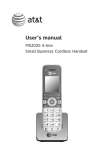 AT&T MS2025 User`s manual
