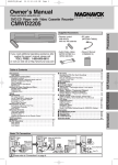 Magnavox CMWD2205 Owner`s manual