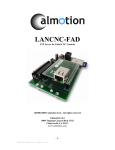 User manual for LANCNC-FAD