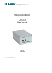 D-Link DVS-301 User manual