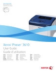 Savin 3610 User guide