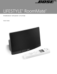 Bose Lifestyle 38 Series III Technical information
