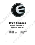 E-TON ROVER GT Service manual