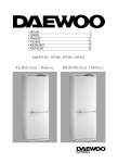 Daewoo ERF-364MBI Operating instructions