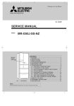 Mitsubishi Electric MR-G50J-SS-NZ Service manual