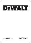 DeWalt DWD014 Technical data