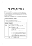 Minolta EPI 054 Operator`s manual
