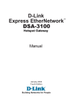 D-Link DSA-3100 Specifications