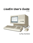 Apple LisaEm User`s guide
