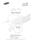 Samsung UN40FH6030 User manual