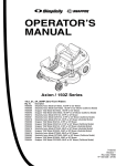Simplicity TP 100-400 Operator`s manual