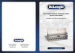 DeLonghi WIR2 LP GAS Operating instructions