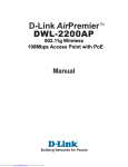 D-Link DWL-1800 Specifications