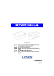 Epson NX127 Service manual