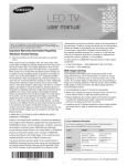 Samsung UN40EH5050 User manual