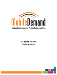 MobileDemand xTablet T7000 User manual