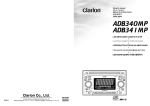 Clarion ADZ625 Owner`s manual