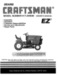 Craftsman 917.271650 Specifications