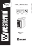 Westermo TD-23 Installation manual