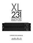 Art XL231 Operating instructions