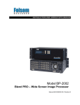 Barco BlendPRO-II Operator`s manual