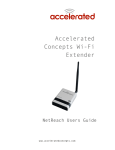 Accelerated NetReach Specifications