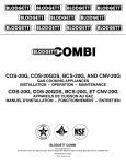 Blodgett COMBI COS-20G Specifications
