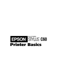 Epson Stylus C60 - Ink Jet Printer Specifications
