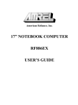 Amrel RF886EX User`s guide