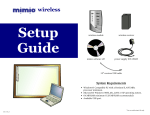 Mimio Wireless Setup guide