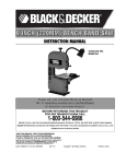Black & Decker BDBS100 Instruction manual