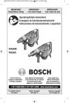 Bosch RH540S Specifications