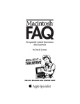 the PDF version of the Tekserve Mac FAQ – 3rd Edition