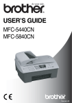 Brother MFC MFC-5440CN User`s guide