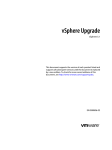 vSphere Upgrade - vSphere 5.1