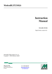Mikrotron MC13xx Instruction manual