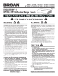 Broan QP130SS Operating instructions