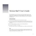 Apple Newton Internet Enabler User`s guide