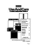 Whirlpool TER46WOY Specifications