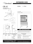 Cleveland CR-32 Operator`s manual