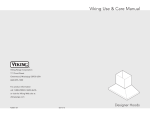 Viking DCWH3644SS Specifications